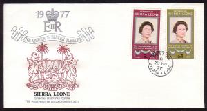 Sierra Leone 440 - 441 Westminster Collectors Society FDC