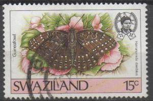 Swaziland 1987, 15c Butterflies, used