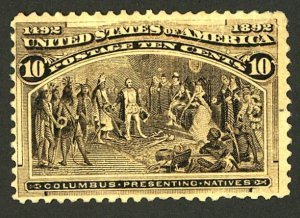 U.S. #237 MINT OG NH