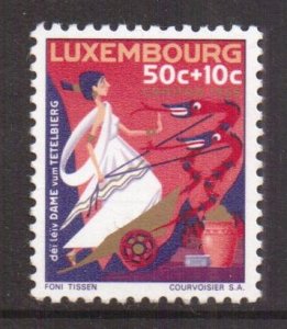 Luxembourg   #B246   MNH   1965   Caritas fairy tales  50c