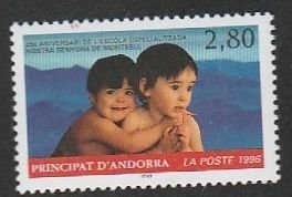 ANDORRA #461 MINT NEVER HINGED COMPLETE