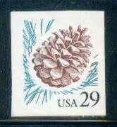 2491 29c Pine Cone Fine MNH BPS