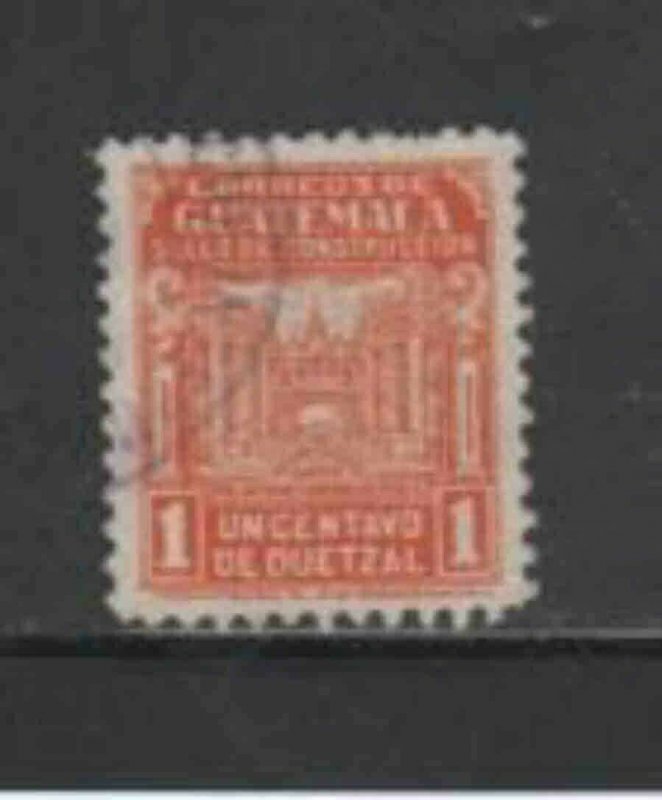 GUATEMALA #RA23 1949 POSTAL TAX F-VF USED