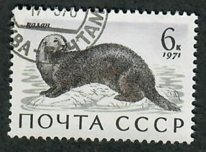 Russia 3883 Sea Otter used single