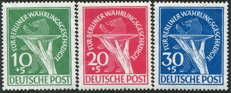 Berlin   SC.#  9NB1=3  MNH**