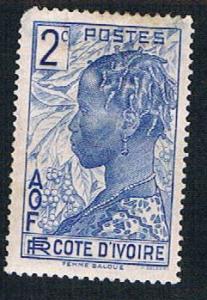 Ivory Coast 113 MLH Baoule Woman (BP7417)