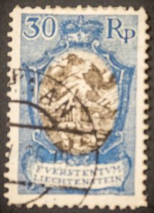Liechtenstein #81 USED mountains
