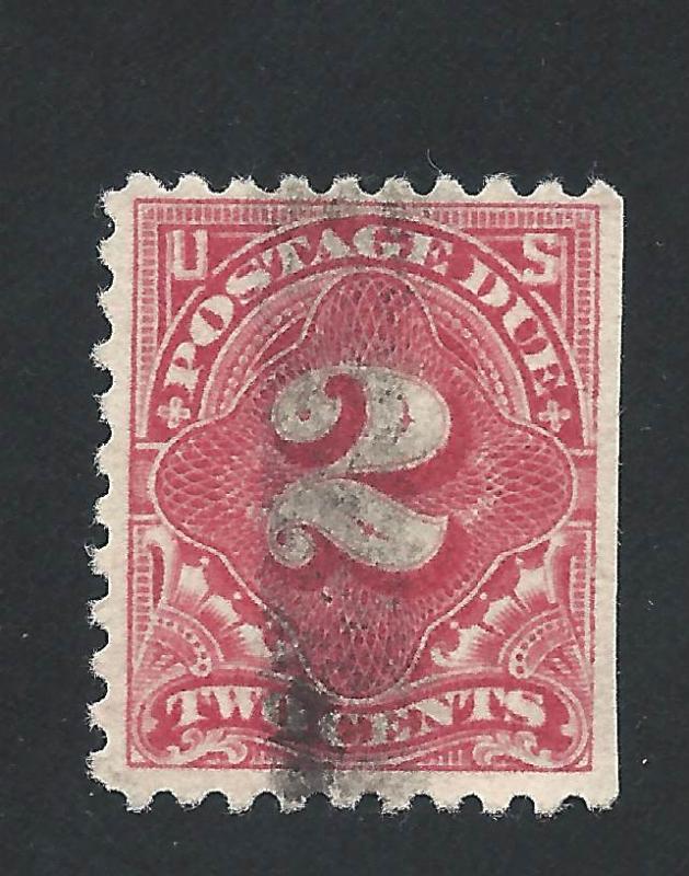 J60 - 2c - Postage Due - USED, perf 10, unwmk