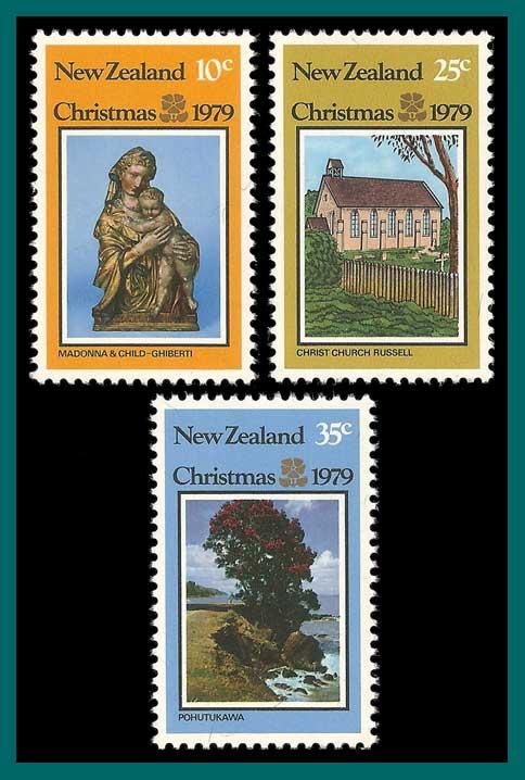 New Zealand 1979 Christmas, MNH/LH  #690-692,SG1204-SG1206