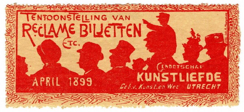 (I.B) Netherlands Cinderella : Advertising Art Exhibition (Utrecht 1899) 