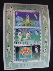 Stamps - Antigua - Scott# 299a - Mint Never Hinged Souvenir Sheet