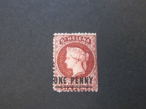 St Helena 1868 Sc 18 MH