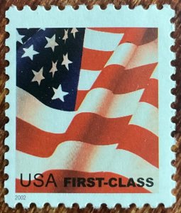 US #3620 MNH Single Flag “Long May It Wave” (.37) SCV $1.10 L42