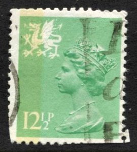 STAMP STATION PERTH Wales #WMH19 QEII Definitive Used 1971-1993