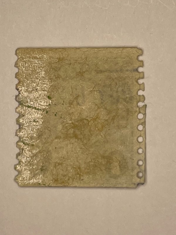 Scott# 597  1923  1 cent Ben Franklin