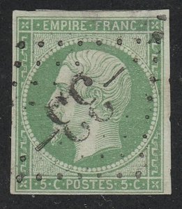 *KAPPYSSTAMPS KS3193 FRANCE SCOTT# 13 USED RETAIL $85