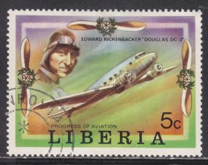 Liberia 796 Douglas DC-3 1978