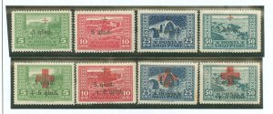 Albania #B1-B8 Unused Single (Complete Set)