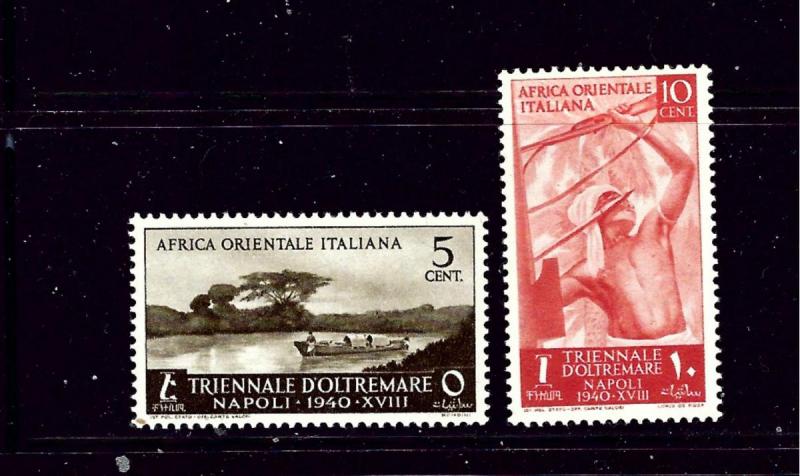 Italian East Africa 27-28 MH 1940 issues