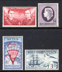 Ross Dependency L1-L4 MNH VF
