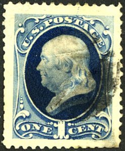 U.S. #44 USED CREASES THINS