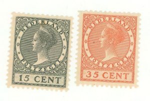 Netherlands #138-139  Single