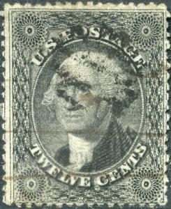 #36 F-VF BLACK CORK CANCEL CV $300.00 BN4764