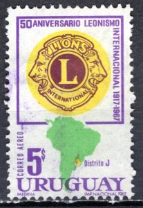 Uruguay; 1967; Sc. # C332; Used Cpl. Set