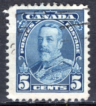 Canada; 1935: Sc. # 221: Used Single Stamp +