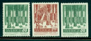 Sweden #544-546  Mint VF NH  Scott $6.10