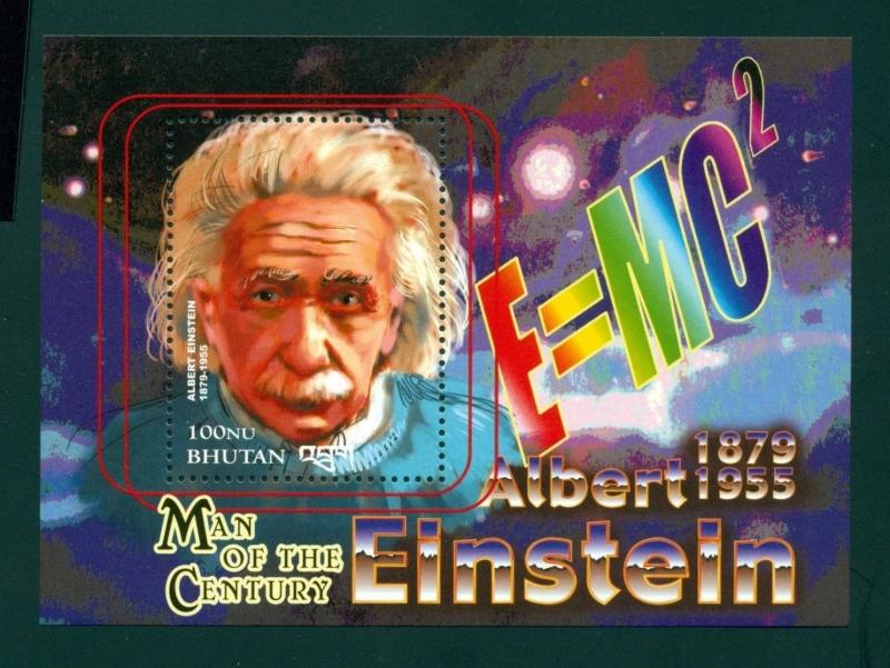 Bhutan Scott #1311 MNH Albert Einstein Physicist CV$7+