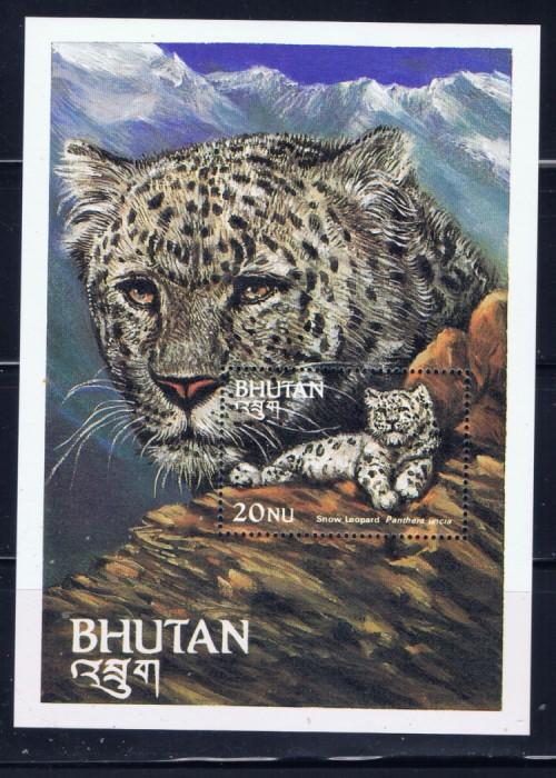 Bhutan 417 NH 1984 Snow Leopard