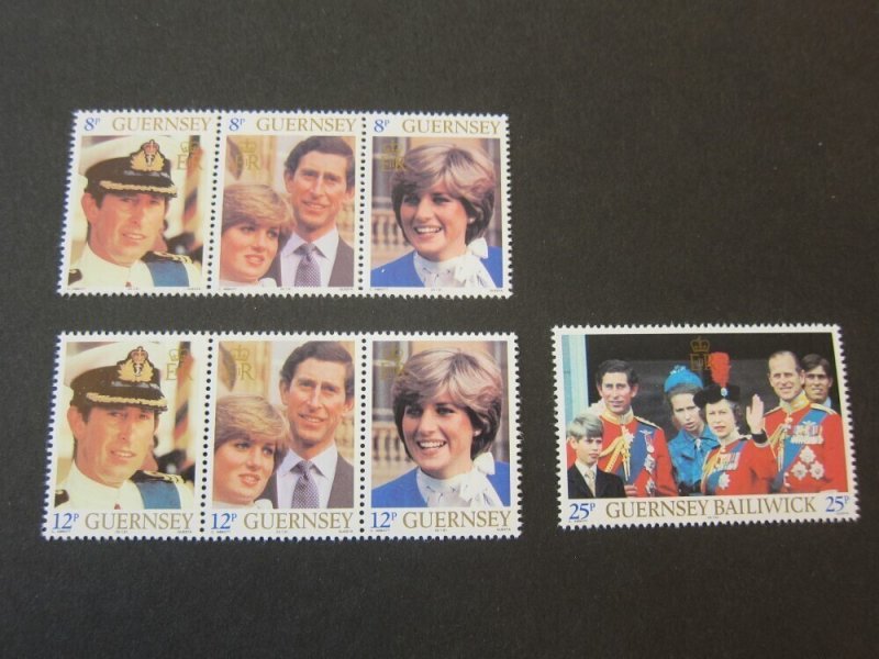 Guernsey 1981 Sc 224-26 set MNH