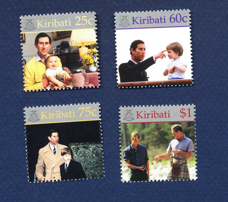 KIRIBATI - Scott 768-771  - FVF MNH - Prince William - 2000