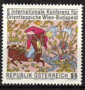 Austria 1986 International Conference of Oriental Carpets Mi. 1862 MNH