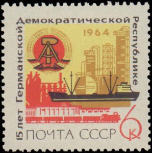 Russia #2942, Complete Set, 1964, Ships, Trains, Never Hinged
