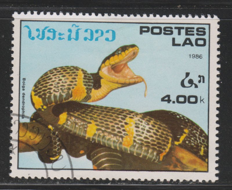 Laos 726 Snakes 1986