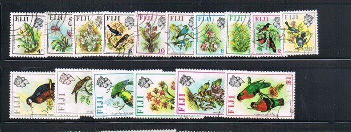 Fiji 1971 Sc 305-320 set of 16 FU