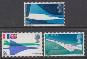 Great Britain 581-583 MNH VF