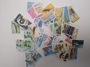 selection Nauru 1965-80 mint QJ: CV $29