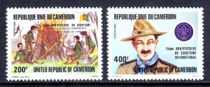 Cameroun - Scott #719-720 - MNH - SCV $7.00