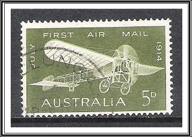 Australia #382 Anniversary First Air Mail Flight Used