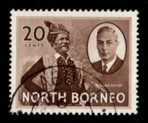 North Borneo #252 used