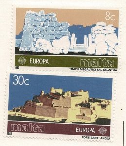 Malta #627-8 MNH cpl Europa