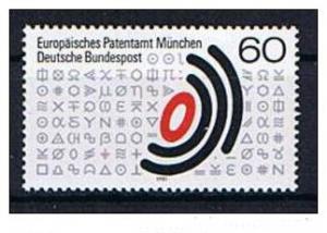 Germany 1981 Scott 1347  Michel 1088 MNH** 60pf, European...