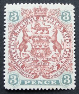 Rhodesia 1897 Three Pence SG 69 mint