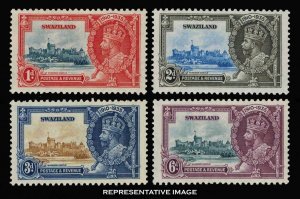 Swaziland Scott 20-23 Unused lightly hinged.