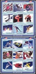 Guinea-Bissau 2001 MNH Stamps Mini Sheet Sport Olympic Games Skiing