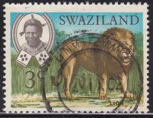Swaziland 163 USED 1969 Lion