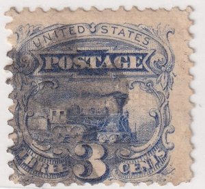 USA STAMPS - 1869 - Baldwin Locomotive 3c_ Cancel Study: Fancy